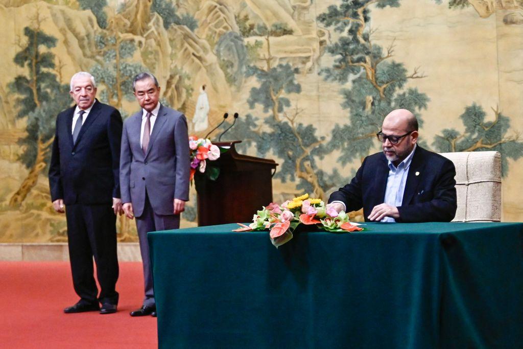 China, Fatah, Hamas
