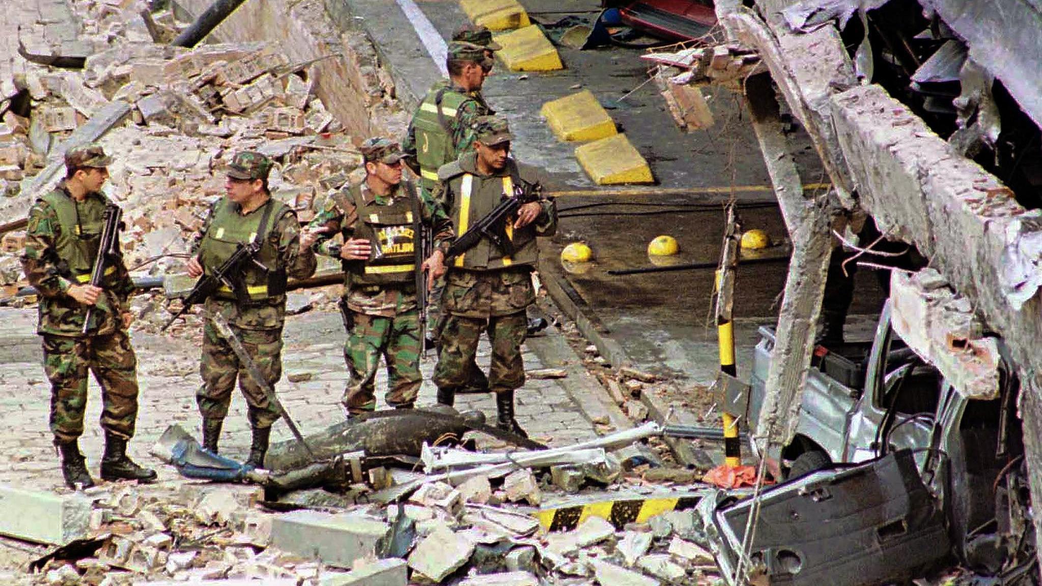 Explosión en Colombia