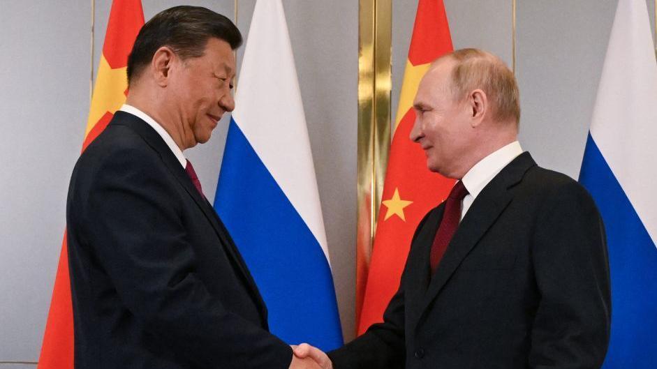 Xi Jinping y Vladimir Putin.