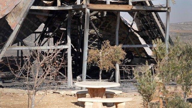 دمار خلفه إسرائيليون اعتدوا على المنطقة