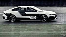 El modelo RS7 de Audi que rompió el récord de velocidad para un auto sin conductor