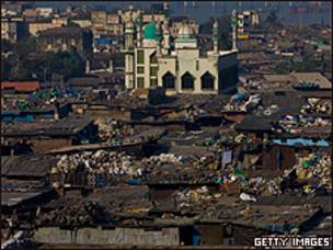 Favela em Mumbai, na Índia (Getty Images)