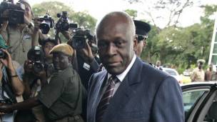 Presidente de Angola, José Eduardo Santos