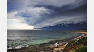 Cortesia do Australia´s National Meteorological Service