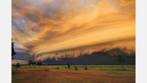 Cortesia do Australia´s National Meteorological Service