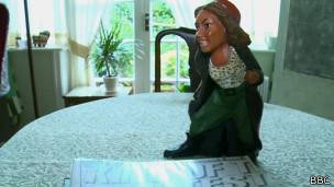 Anão de jardim. Foto: BBC/reprodução de vídeo