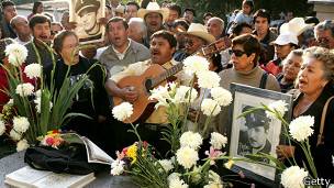 Aniversario luctuoso de Pedro Infante en México. Foto: AFP/Getty