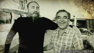 Fidel Castro com Gabriel García Márquez | Arquivo Pessoal/Juan Reinaldo Sánchez