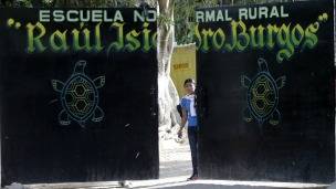 Escuela Normal Rural de Ayotzinapa, Guerrero. Foto: AFP/Getty