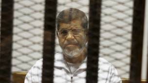 Morsi no reconoció como legítimo al tribunal que lo juzgó.