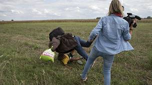 Petra Laszlo periodista húngara