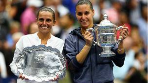 Roberta Vinci y Flavia Pennetta
