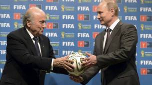 Blatter y Putin