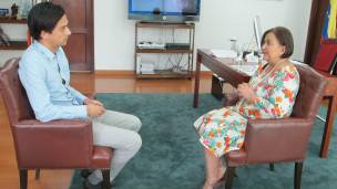 Tibisay Lucena en entrevista con BBC Mundo