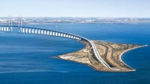 Isla artificial en Oresund