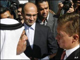 نوذری با رئیس گازپروم و وزیر نفت قطر