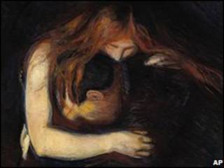 اثر "خون آشام" از ادوارد مونک