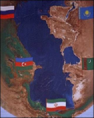 کشورهای ساحلی دریای خزر