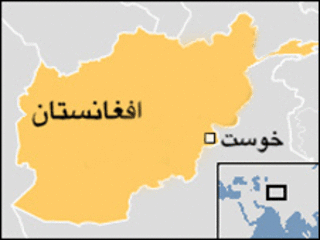 نقشه خوست