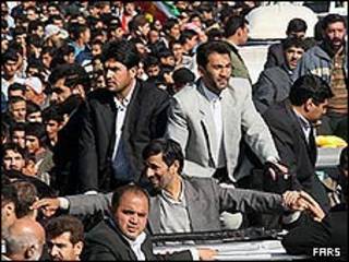 محمود احمدی نژاد در خوزستان