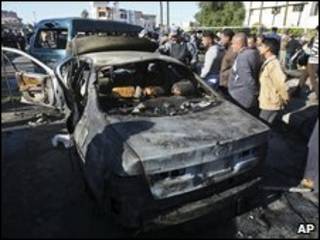 انفجار بمب در بغداد