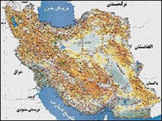 نقشه ایران