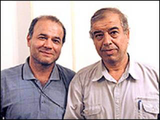 ابراهیم مددی و منصور اسانلو