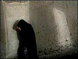 یک زن افغان