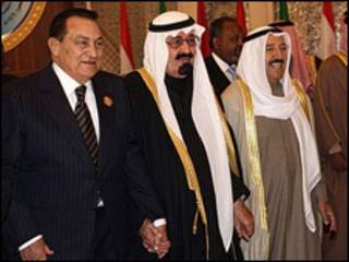 Mubarak e rei Abdullah