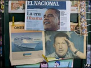Jornais venezuelanos (foto de arquivo)