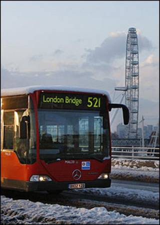 Ônibus em Londres