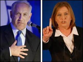 Binyamin Netanyahu e Tipzi Livni
