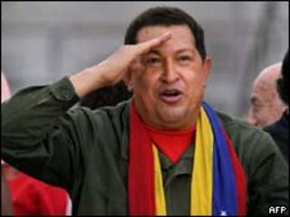 O presidente da Venezuela, Hugo Chávez (AFP)