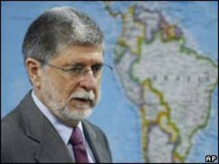 O ministro das Relações Exteriores do Brasil, Celso Amorim (arquivo/AP)
