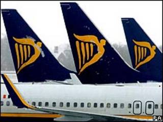 Aviões da Ryanair (arquivo)