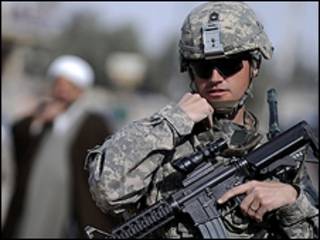 Soldado americano no Iraque