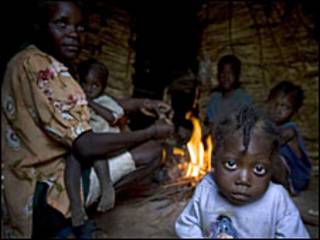 Em bé ở Haiti