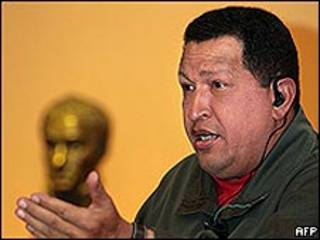 O presidente da Venezuela, Hugo Chávez (arquivo)
