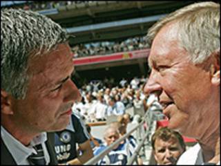 Mourinho và Ferguson