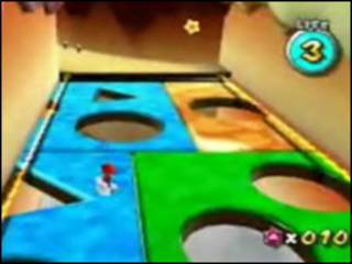 Imagem do videogame Super Mario Galaxy
