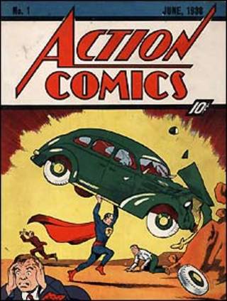 Primeira revista em quadrinhos do Super-Homem