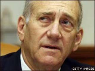 O primeiro-ministro israelense, Ehud Olmert (Gettu Images)