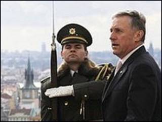 Thủ tướng Czech Mirek Topolanek