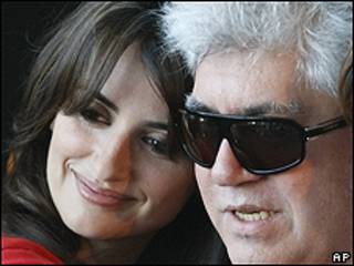 Penélope Cruz y Pedro Almodóvar
