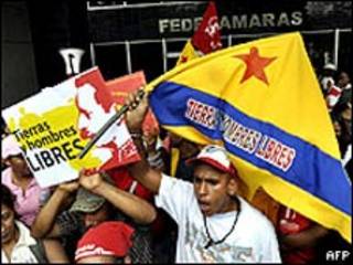 Manifestación en Venezuela