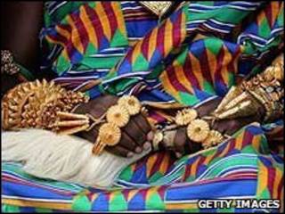 یک نفر از قبیله آشانتی