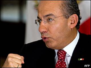 Felipe Calderón, presidente de México