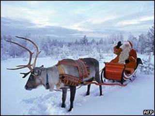Papá Noel en Laponia