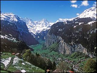 Alpes suíços (arquivo)