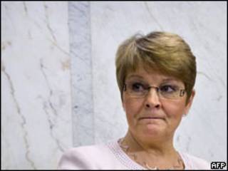Maud Olofsson, vice-premiê da Suécia